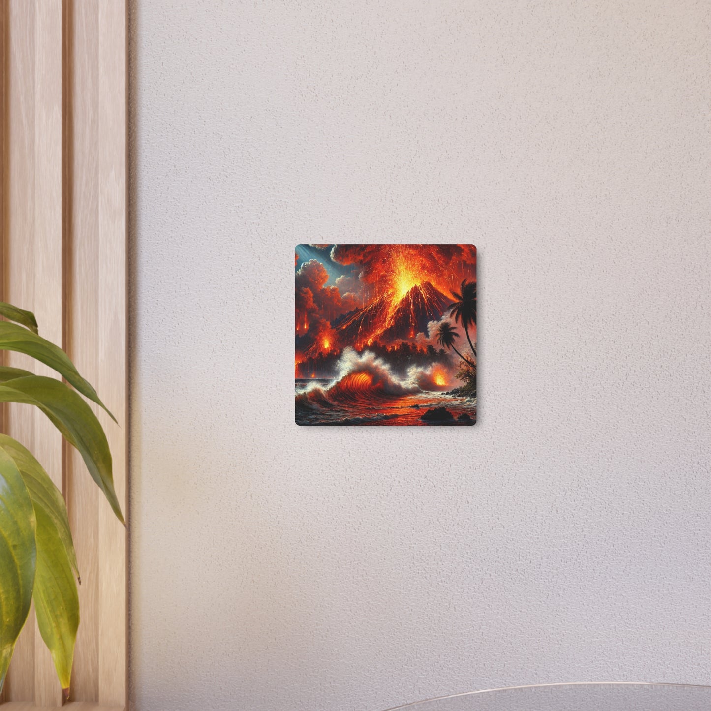 Eruption of Fury Metal Art