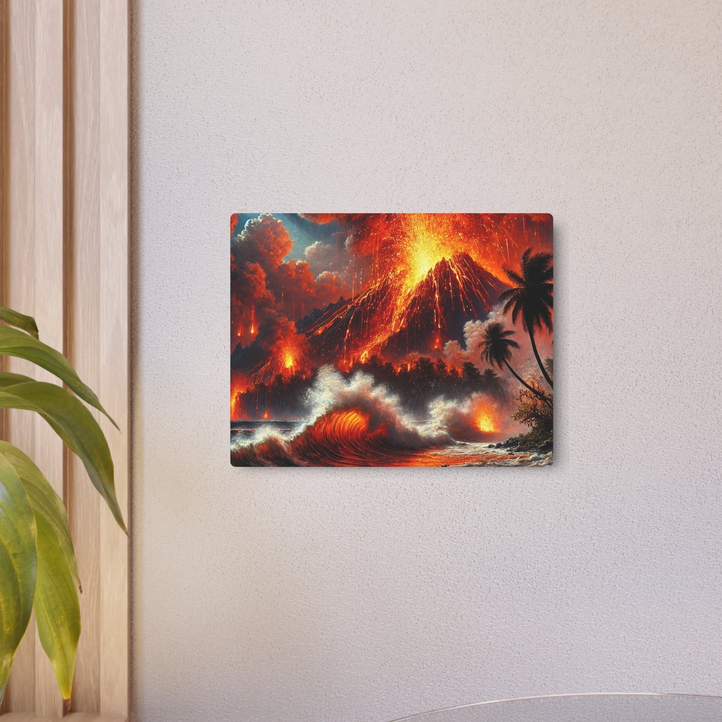 Eruption of Fury Metal Art