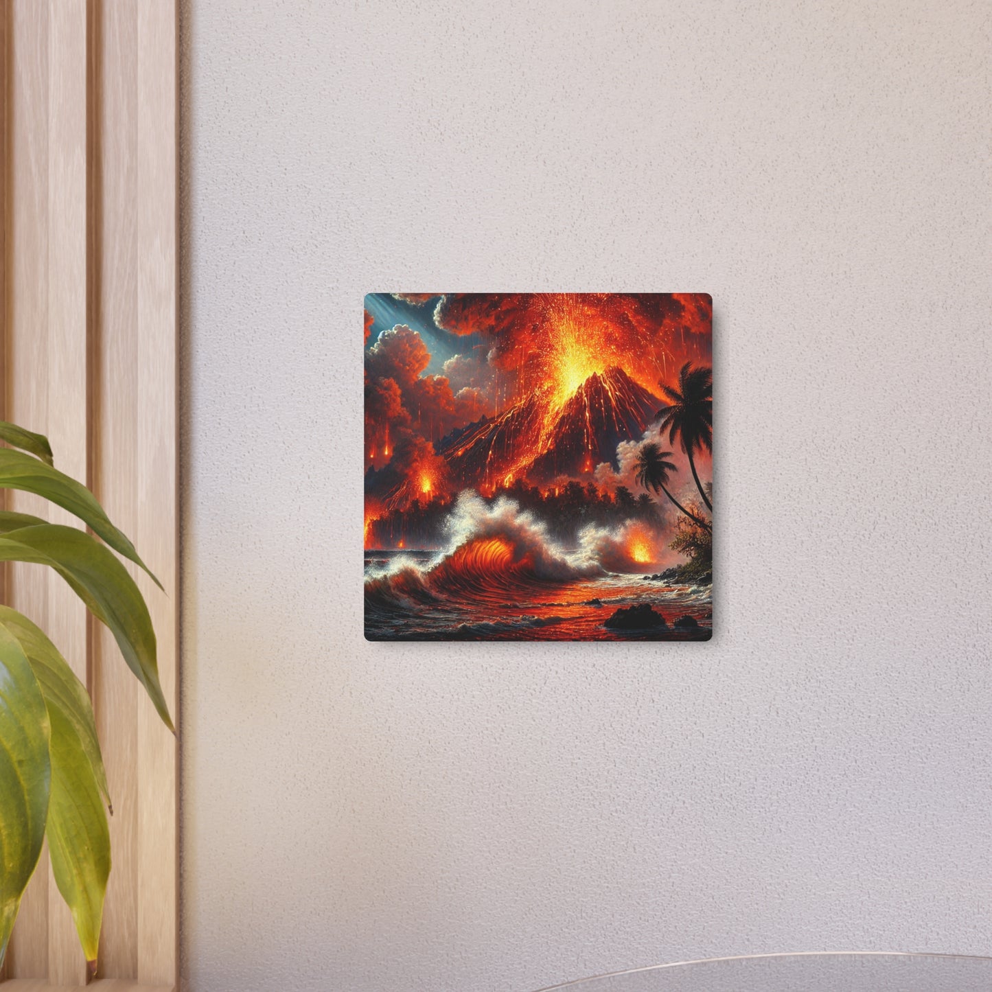 Eruption of Fury Metal Art